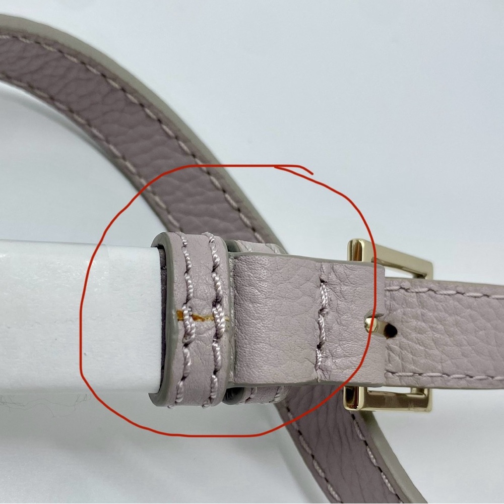 Kate Spade Boulder Lane Maggy Saddle Bag With Gilded Grommets- Nouveau Lavender - Picture 15 of 15